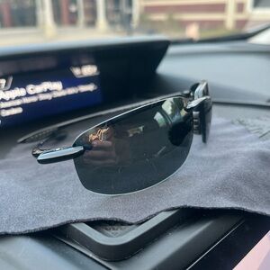 Maui Jim Glossy Black Sunglasses
